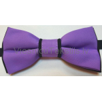 Tauriņš, violets / melns