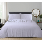 Krepa gultas veļas komplekts PURE WHITE