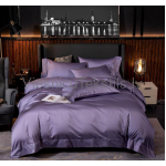 Satīna gultas veļas komplekts Dark Violet