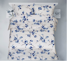 Gultas veļa krāsaina NORA BLUE