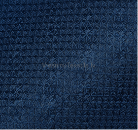 DARK BLUE vafeļauduma dvielis