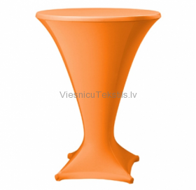 Elastīgais galdauts, oranžs