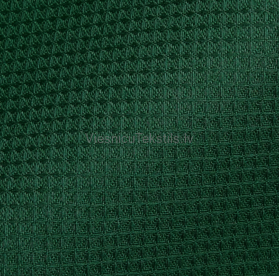 DARK GREEN vafeļauduma dvielis