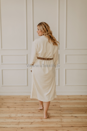 Frotē Peldmētelis Home Beige Duo 3