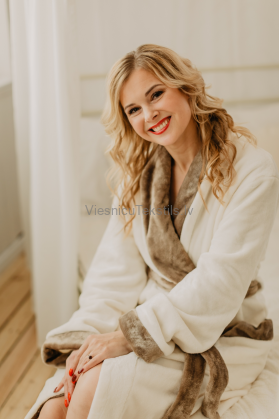 Peldmēteļi Home Beige Duo